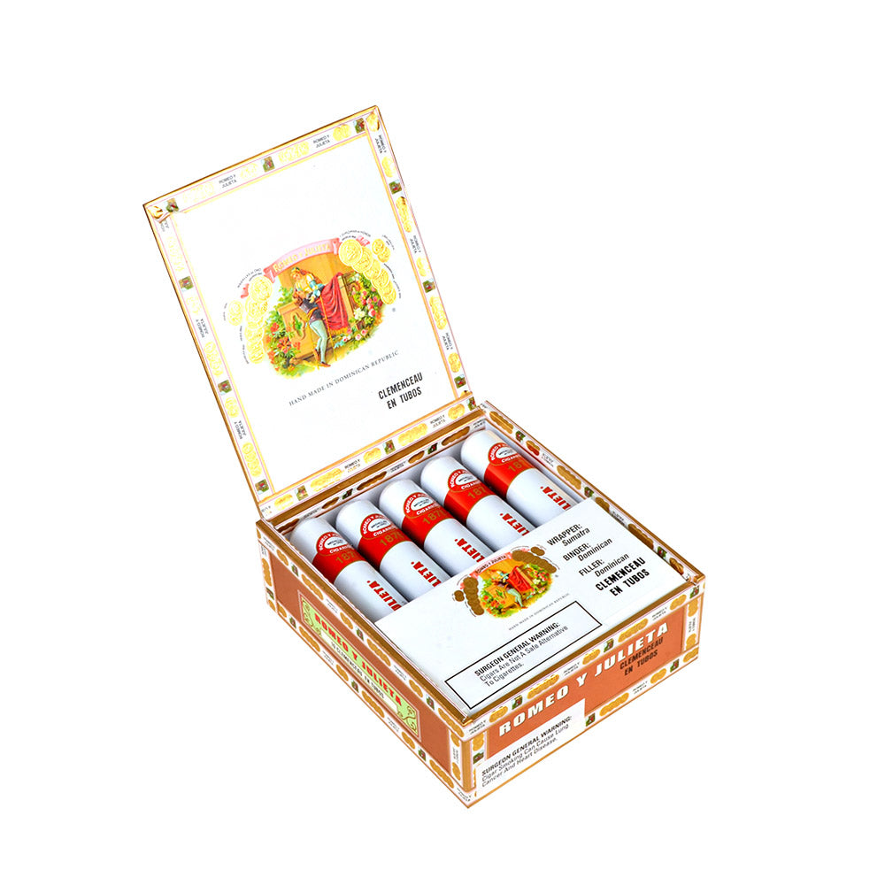 Romeo Y Julieta 1875 Clemenceau en Tubos Cigars Box of 10 4