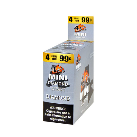 4 Kings Mini Cigarillos 4 For 99c 15 Packs of 4 Diamond 1