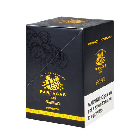 Partagas Black Label Prontos Cigars 5 Packs 6 2