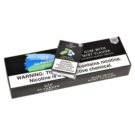 Al Fakher Hookah Shisha Pack of 50g Gum With Mint