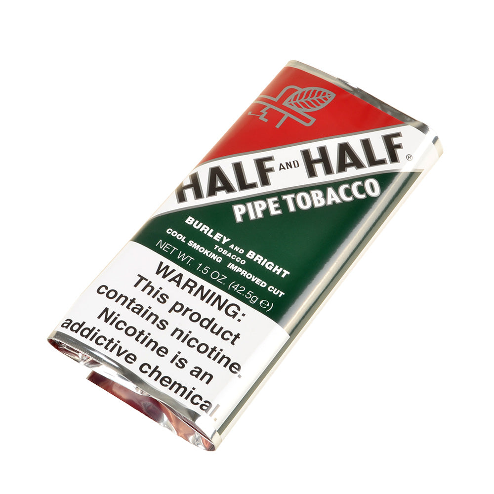 Half & Half Pipe Tobacco 5 Pouches of 1.5oz 2