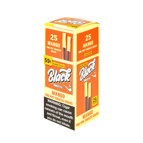 Good Times Black & Smooth Cigars 59 Cents Box of 25 Mango 1