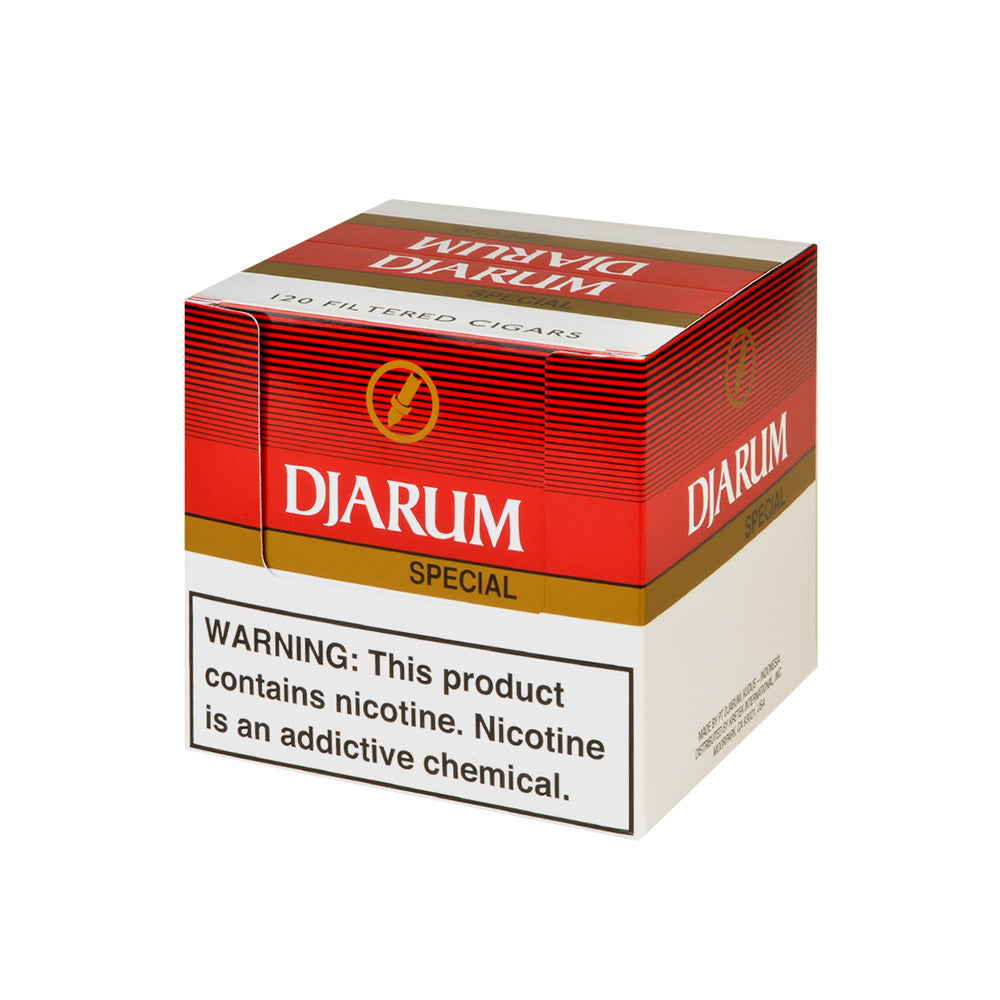 Djarum Special Filtered Cigars | 10 Packs of 12 | Clove Cigars ...