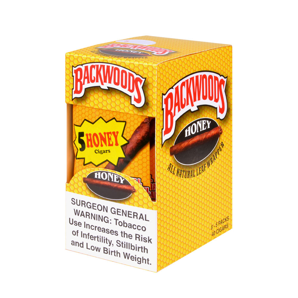 Backwoods Honey Cigars 8 Packs of 5 1