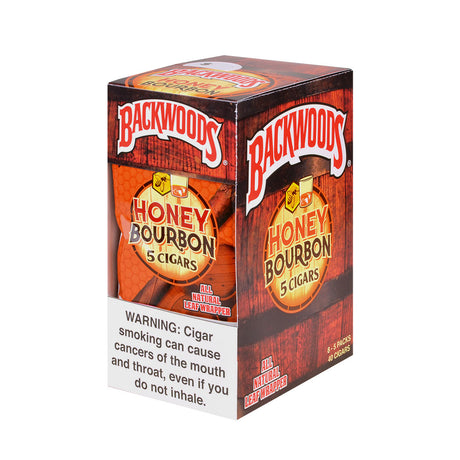 Backwoods Honey Bourbon Cigars 8 Packs of 5 1