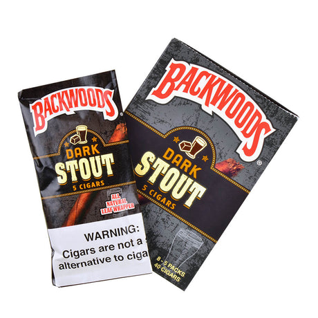 Backwoods Dark Stout Cigars 8 Packs of 5 3