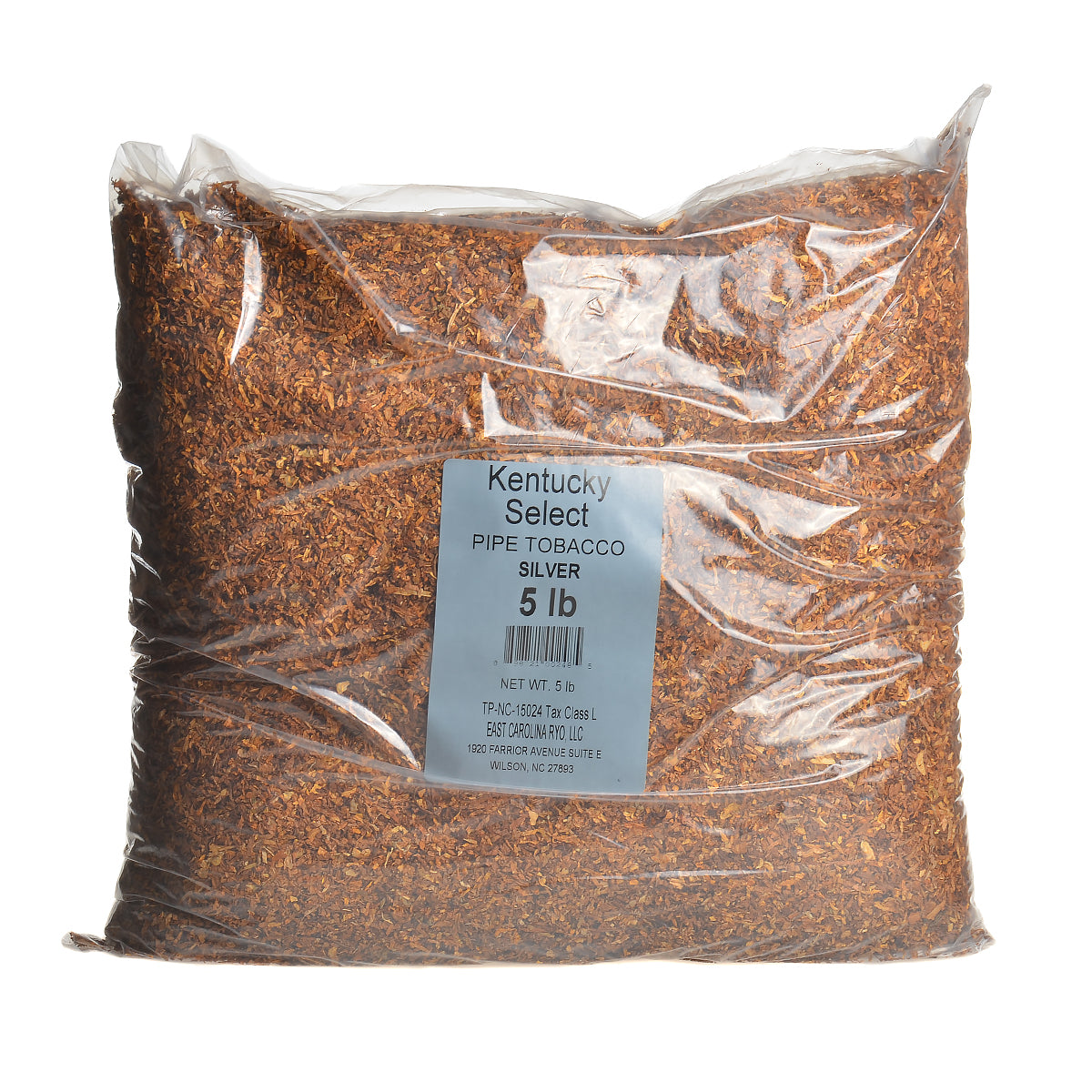 Kentucky Select Silver (Ultra Light) Pipe Tobacco 5 Lb. Bag 1