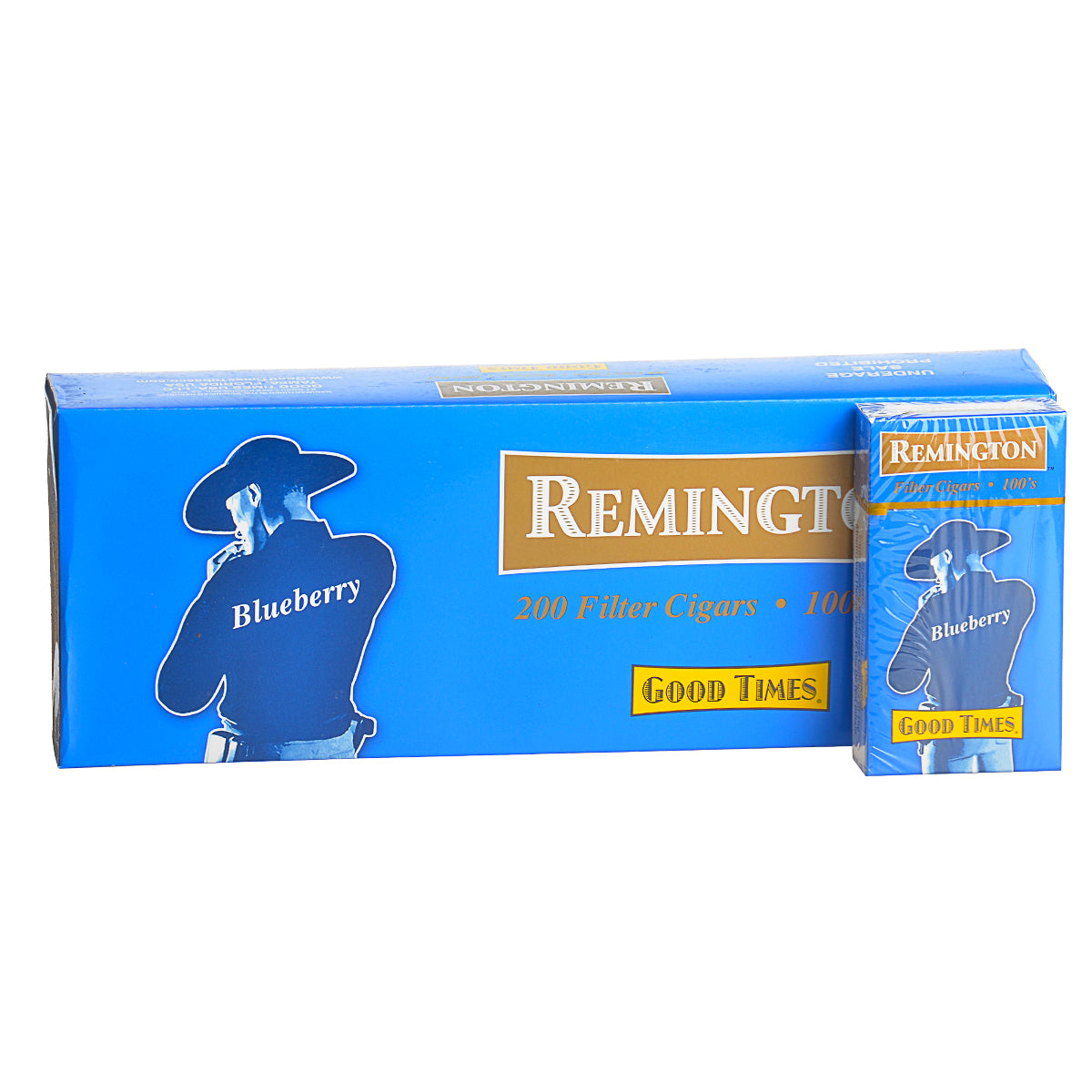 Remington Blueberry Filtered Cigars 10 Packs of 20 1