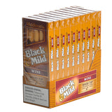 Middleton's Black & Mild Wood Tip Wine Cigars 10 Packs of 5 1