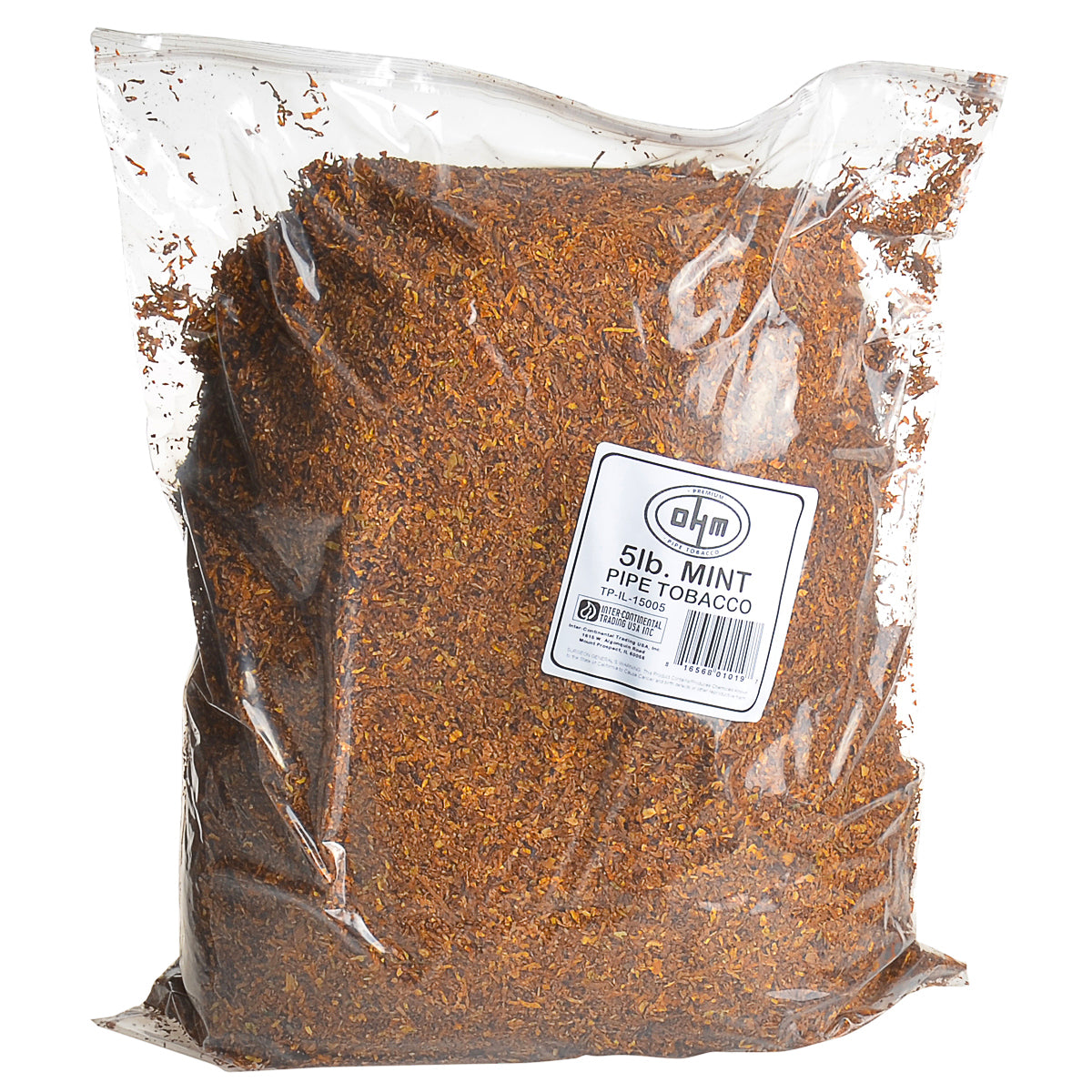 OHM Mint Pipe Tobacco 5 Lb. Bag 1