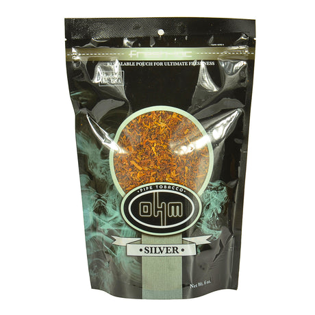 OHM Silver Pipe Tobacco 6 oz. Bag 1