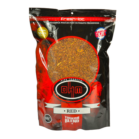 OHM Turkish Red Pipe Tobacco 16 oz. Bag 1