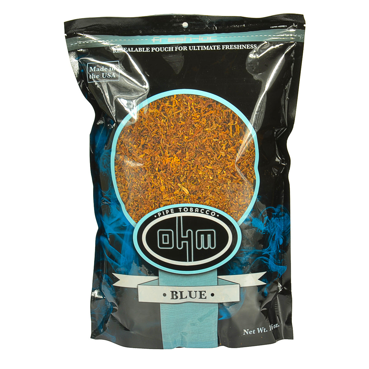 OHM Blue Pipe Tobacco 16 oz. Bag 1