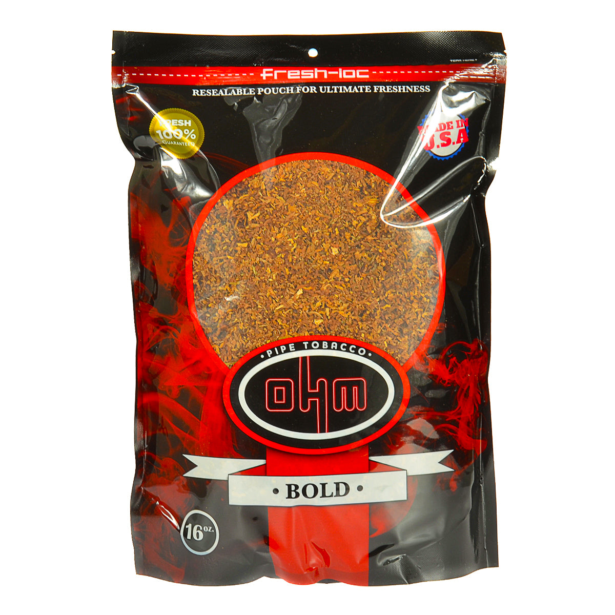 OHM Bold Pipe Tobacco 16 oz. Bag 1