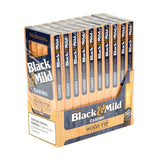 Middleton's Black & Mild Casino Wood Tip Cigars 10 Packs of 5 1