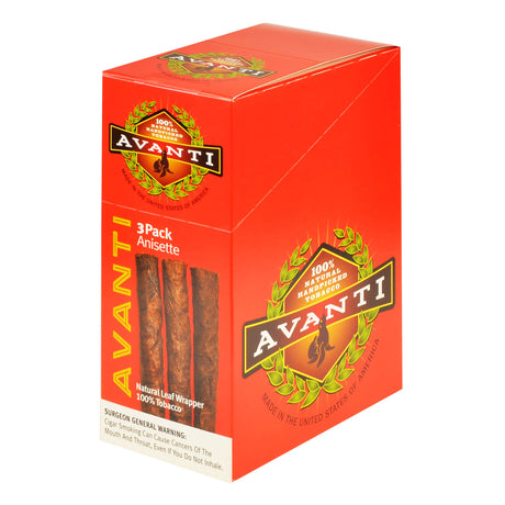 Parodi Avanti Anisette Cigars 10 Packs of 3 1