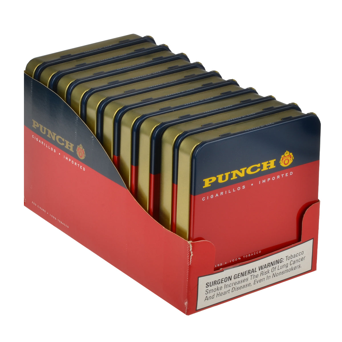 Punch Cigarillos Cigars 10 Tins of 20 1