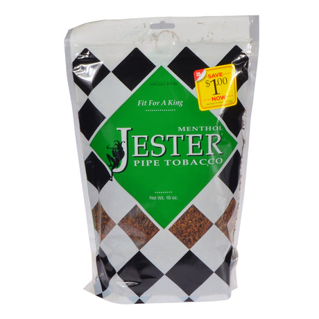 Jester Menthol Pipe Tobacco 16 oz. Bag 1