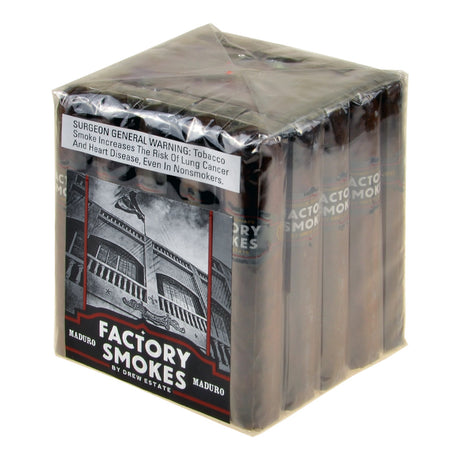 Factory Smokes Maduro Robusto Cigars Bundle of 25 1