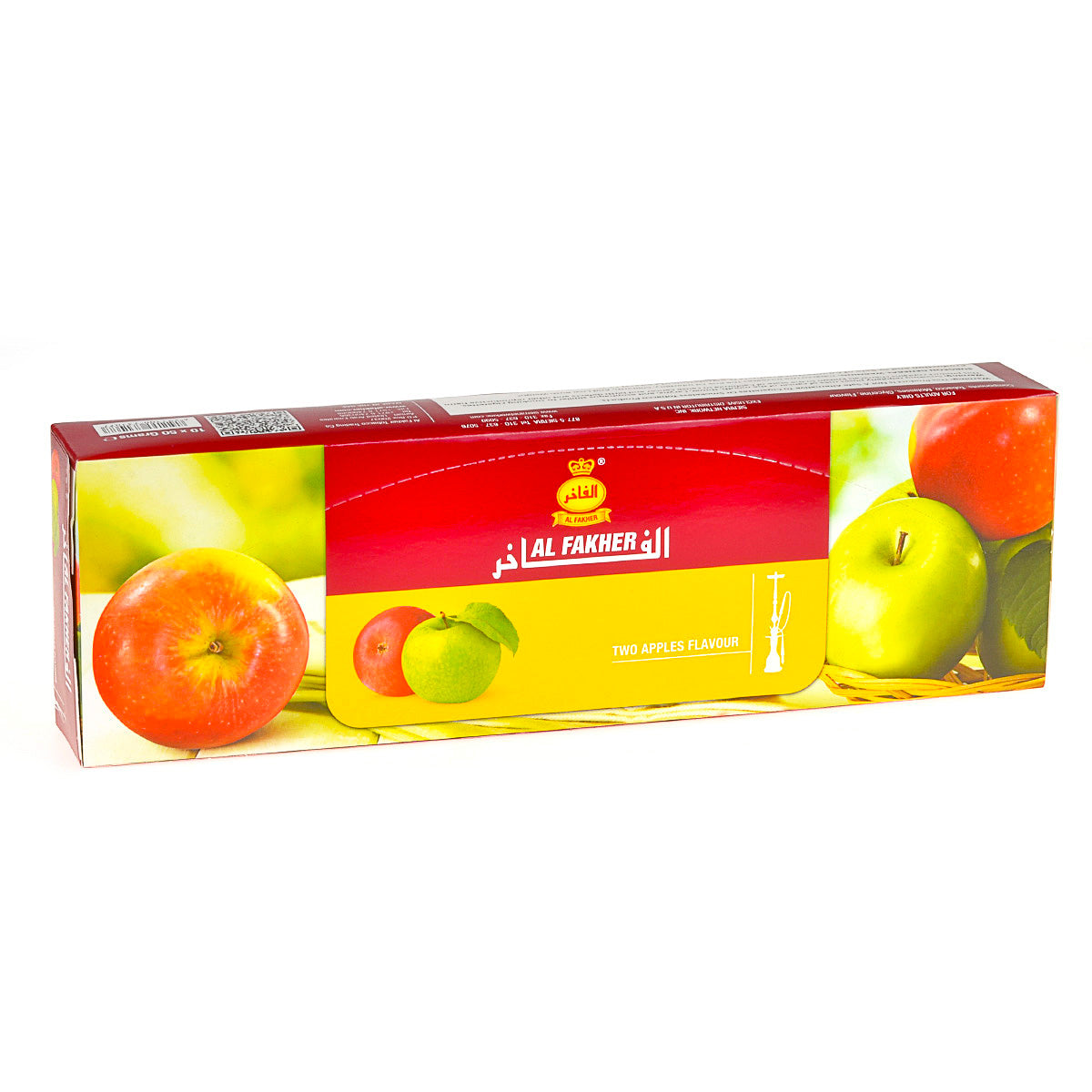 Al Fakher Double Apple Hookah Shisha 10 Packs of 50g 2