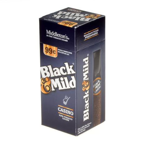 Middleton's Black & Mild Casino 99 Cents Box of 25 Cigars 1