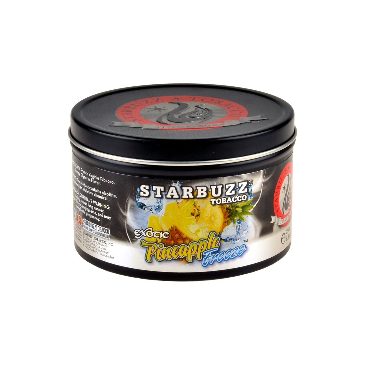 StarBuzz Exotic Pineapple Freeze Hookah Shisha 250g 1