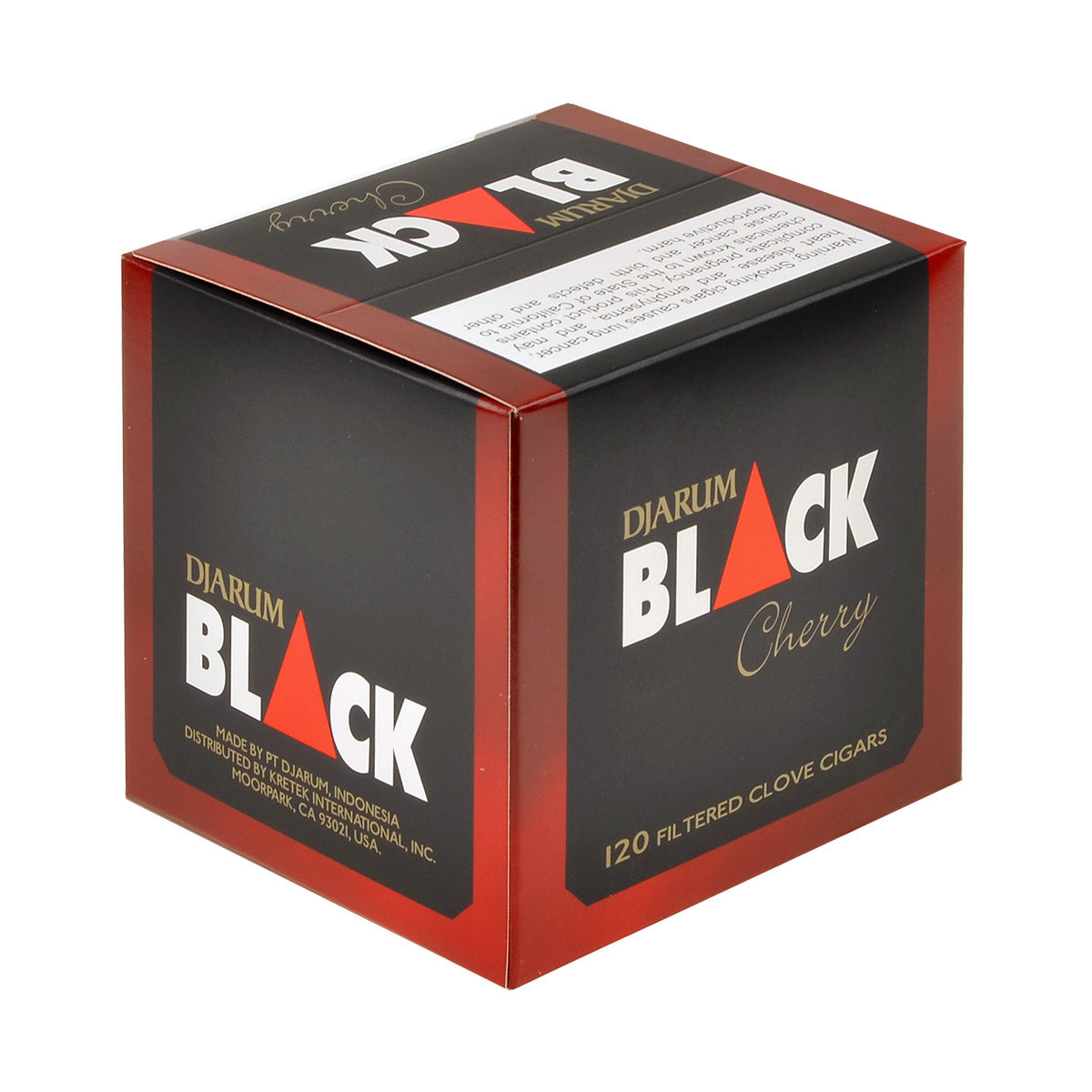 Djarum Black Cherry (Ruby) Filtered Cigars 10 Packs of 12 7