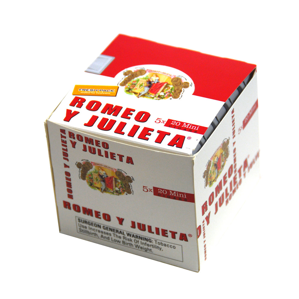 Romeo Y Julieta Mini Original Cigars 5 Tins of 20 4