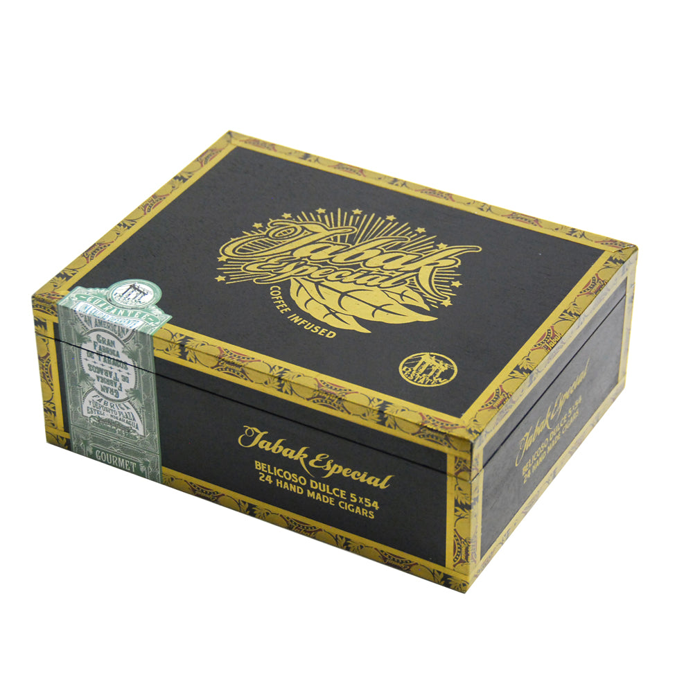 Tabak Especial Coffee Infused Belicoso Dulce Cigars Box of 24 1