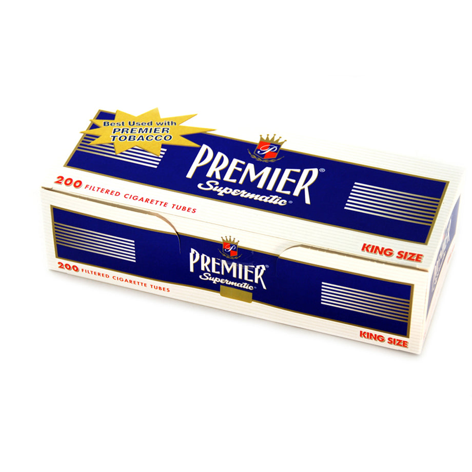 Premier Cigarette Tubes with Filters